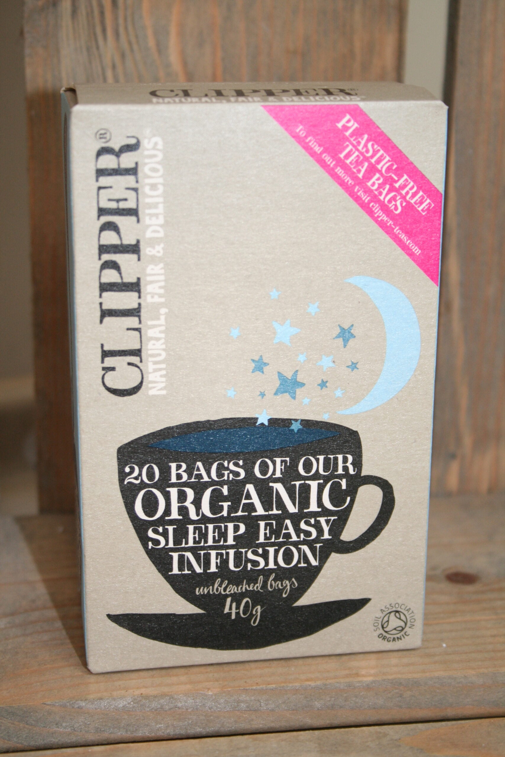 20 Bags Organic Sleep Easy Infusion Clipper Teas