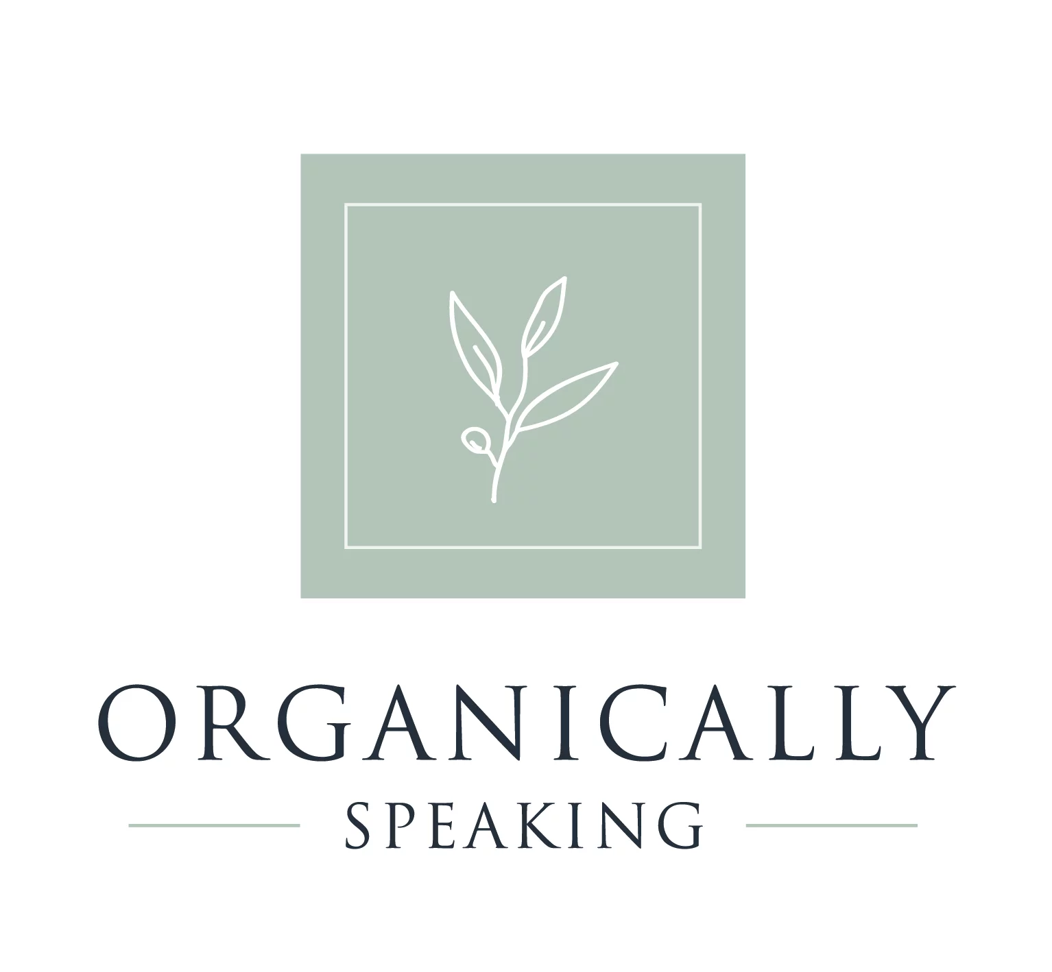 Organically Speaking Logo
