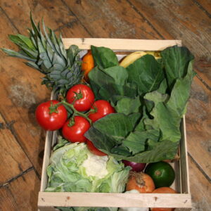 Organically Speaking fruit & veg box