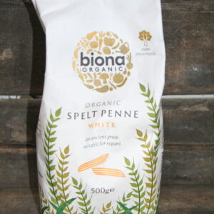 Biona organic spelt penne white pasta
