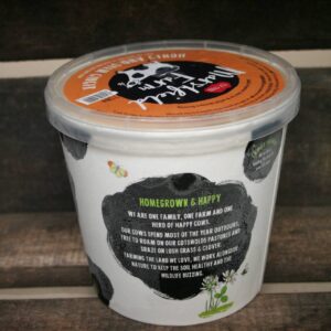 Marshfield honey and ginger icecream
