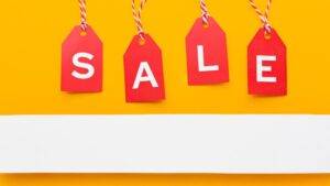 on sale