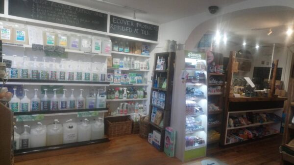 Interior of Organically Speaking in Hartley Wintney