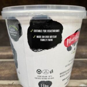 marshfield rum & raisin ice cream (1 litre)