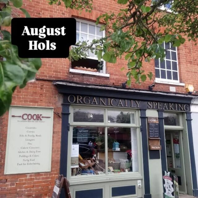 REMINDER....AUGUST CLOSURE DATES.... So as to keep our therapy rooms open and not inconvenience too many customers we are closing for a few days over the month rather than one block.  Therefore dates we won't be open are as follows...
Mon 3rd & Tues 4th
Mon 17th, Tues 18th & Wed 19th
Bank hol Mon 31st & Tues 1st Sept

Being a small team it is not possible to have a proper rest and keep the shop open so thank you for your understanding!

#organicallyspeaking #hartleywintney #augusthols